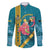 Bahamas Christmas Family Matching Summer Maxi Dress and Hawaiian Shirt Merry Mingo Tropical Vibes - Wonder Print Shop