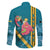 Bahamas Christmas Family Matching Summer Maxi Dress and Hawaiian Shirt Merry Mingo Tropical Vibes - Wonder Print Shop