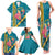 Bahamas Christmas Family Matching Tank Maxi Dress and Hawaiian Shirt Merry Mingo Tropical Vibes - Wonder Print Shop