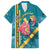 Bahamas Christmas Family Matching Tank Maxi Dress and Hawaiian Shirt Merry Mingo Tropical Vibes - Wonder Print Shop