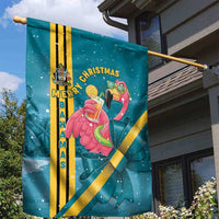 Bahamas Christmas Garden Flag Merry Mingo Tropical Vibes - Wonder Print Shop