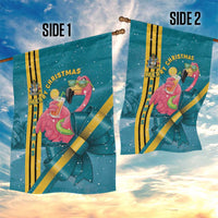 Bahamas Christmas Garden Flag Merry Mingo Tropical Vibes - Wonder Print Shop