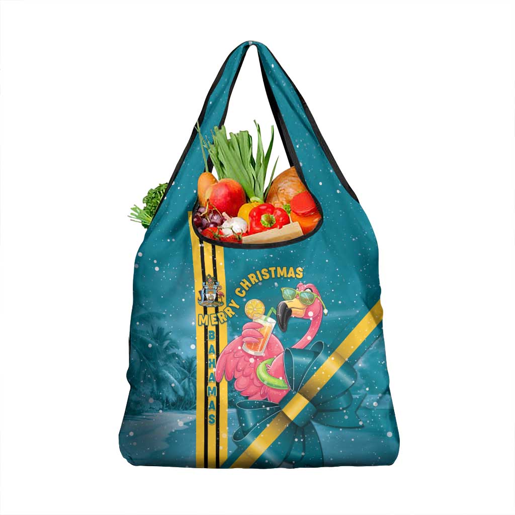Bahamas Christmas Grocery Bag Merry Mingo Tropical Vibes - Wonder Print Shop