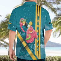 Bahamas Christmas Hawaiian Shirt Merry Mingo Tropical Vibes - Wonder Print Shop