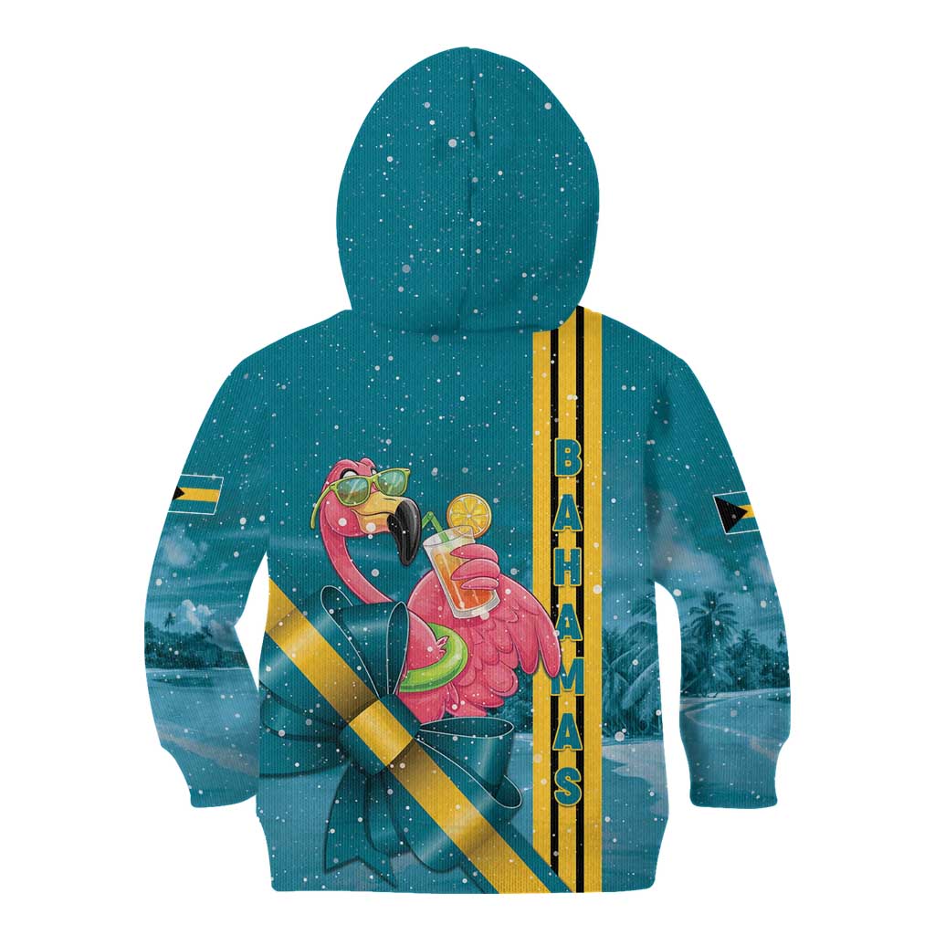 Bahamas Christmas Kid Hoodie Merry Mingo Tropical Vibes - Wonder Print Shop