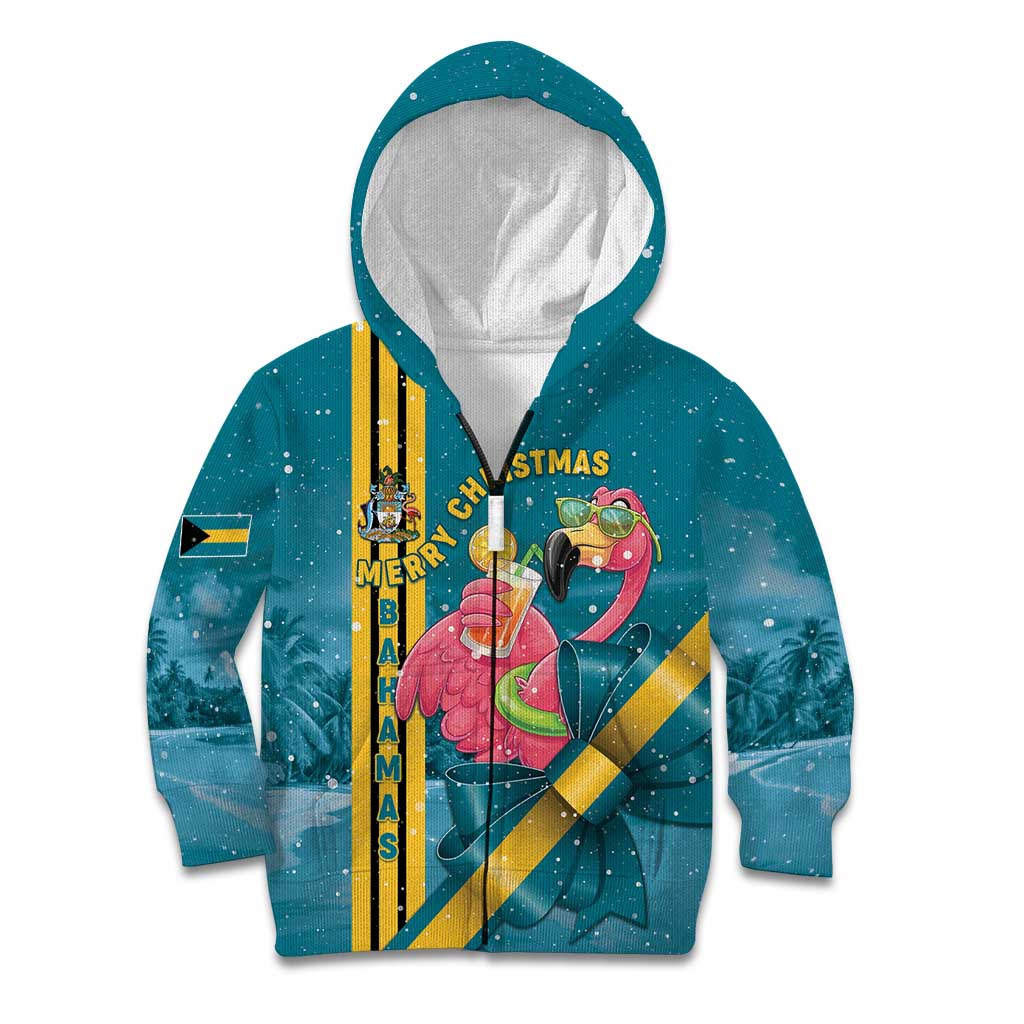 Bahamas Christmas Kid Hoodie Merry Mingo Tropical Vibes - Wonder Print Shop