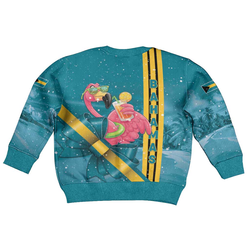 Bahamas Christmas Kid Ugly Christmas Sweater Merry Mingo Tropical Vibes - Wonder Print Shop