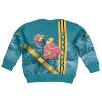 Bahamas Christmas Kid Ugly Christmas Sweater Merry Mingo Tropical Vibes - Wonder Print Shop