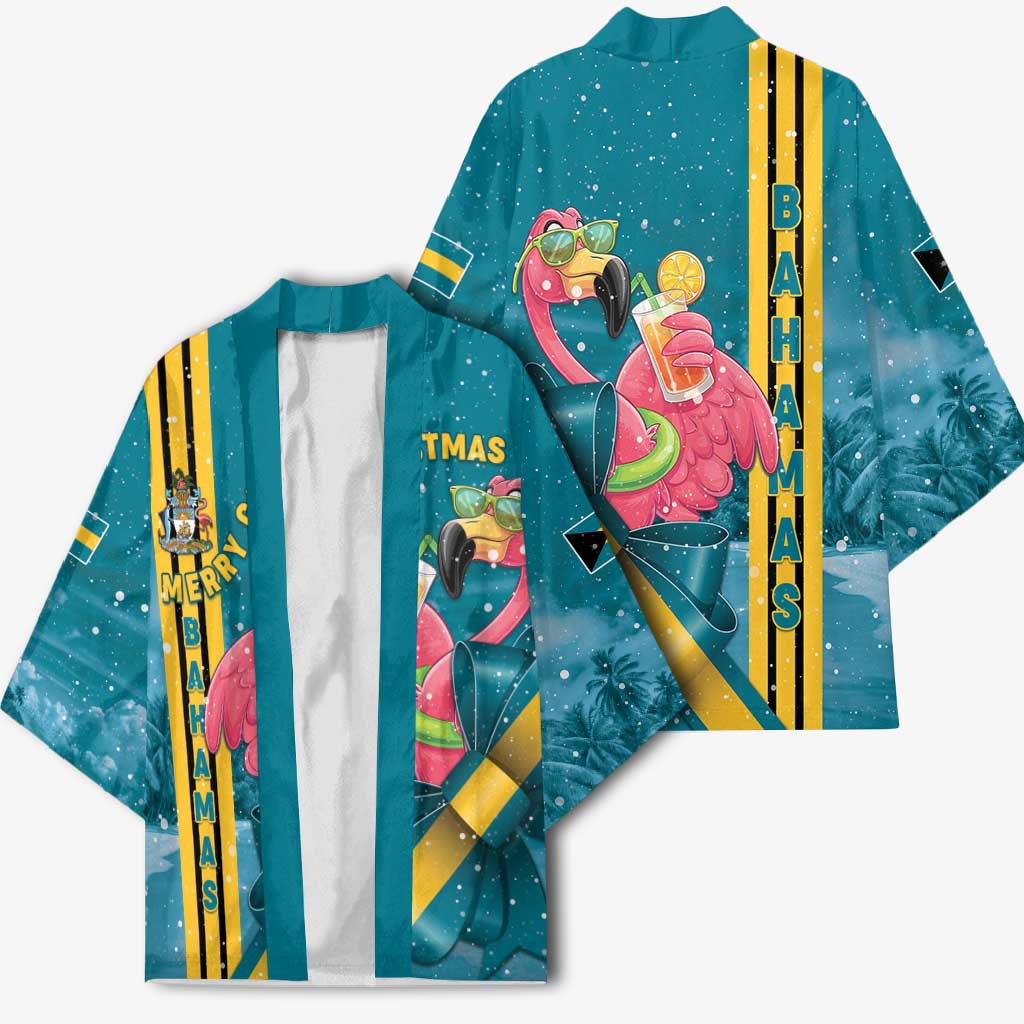 Bahamas Christmas Kimono Merry Mingo Tropical Vibes - Wonder Print Shop