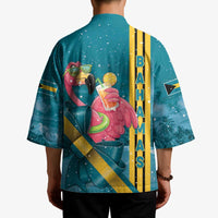 Bahamas Christmas Kimono Merry Mingo Tropical Vibes - Wonder Print Shop