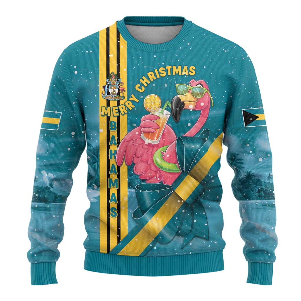 Bahamas Christmas Ugly Christmas Sweater Merry Mingo Tropical Vibes - Wonder Print Shop