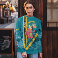 Bahamas Christmas Ugly Christmas Sweater Merry Mingo Tropical Vibes - Wonder Print Shop