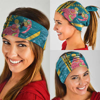 Bahamas Christmas Neck Gaiter Merry Mingo Tropical Vibes - Wonder Print Shop