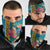 Bahamas Christmas Neck Gaiter Merry Mingo Tropical Vibes - Wonder Print Shop