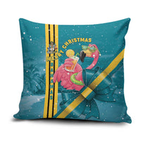 Bahamas Christmas Pillow Cover Merry Mingo Tropical Vibes - Wonder Print Shop