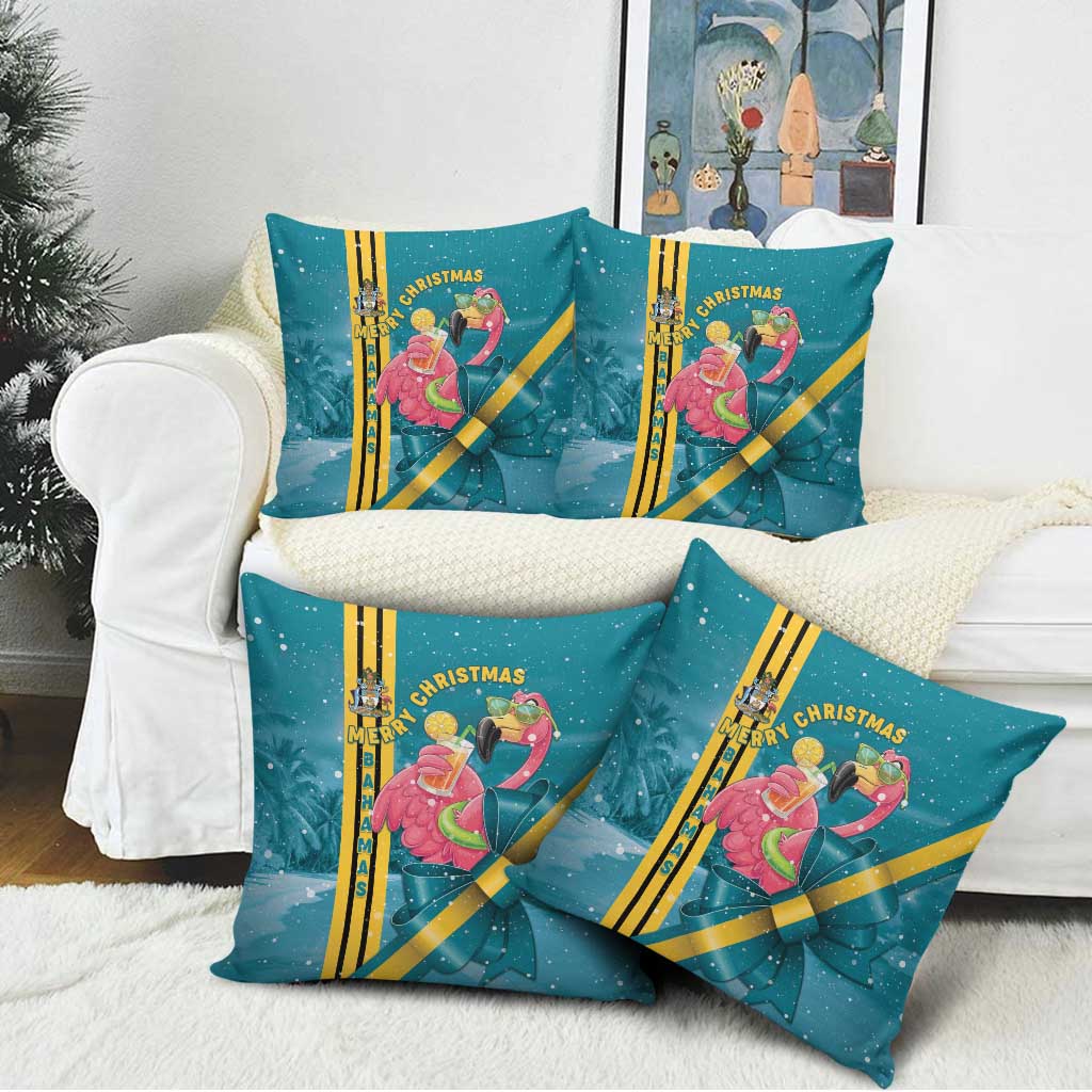 Bahamas Christmas Pillow Cover Merry Mingo Tropical Vibes - Wonder Print Shop