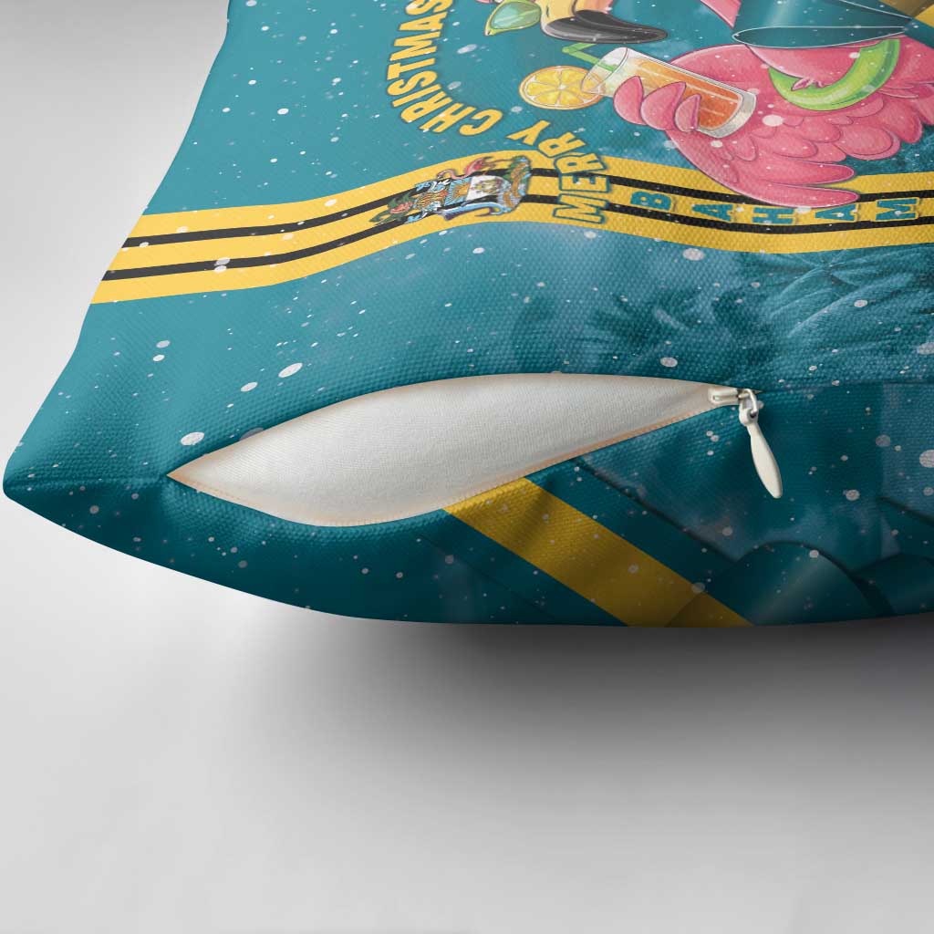 Bahamas Christmas Pillow Cover Merry Mingo Tropical Vibes - Wonder Print Shop