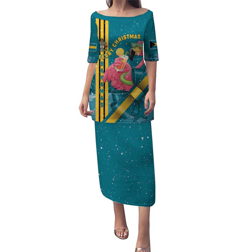 Bahamas Christmas Puletasi Merry Mingo Tropical Vibes - Wonder Print Shop