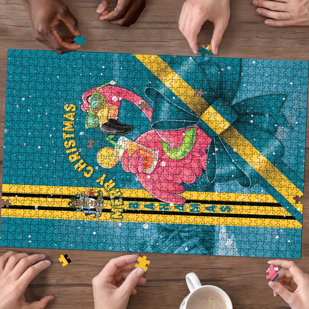 Bahamas Christmas Puzzle Merry Mingo Tropical Vibes - Wonder Print Shop