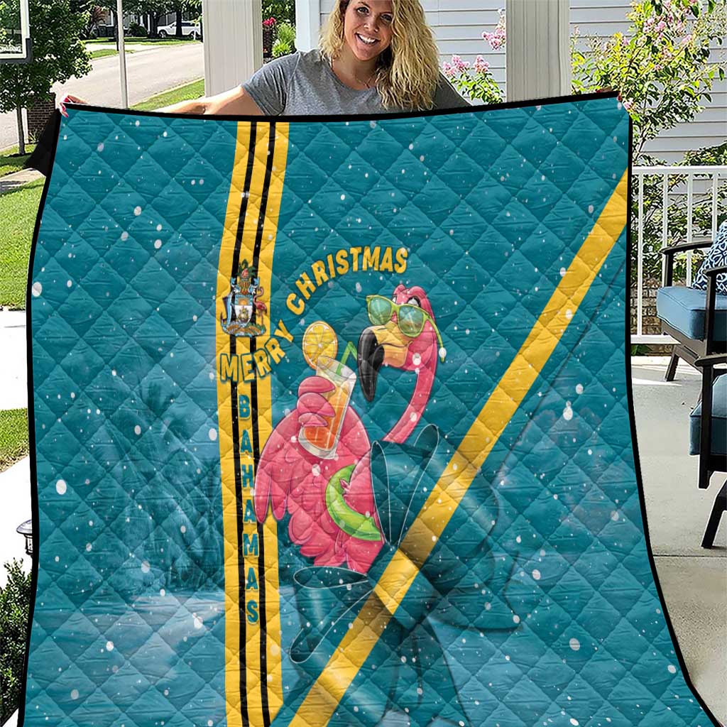 Bahamas Christmas Quilt Merry Mingo Tropical Vibes - Wonder Print Shop