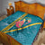 Bahamas Christmas Quilt Merry Mingo Tropical Vibes - Wonder Print Shop