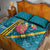 Bahamas Christmas Quilt Bed Set Merry Mingo Tropical Vibes - Wonder Print Shop