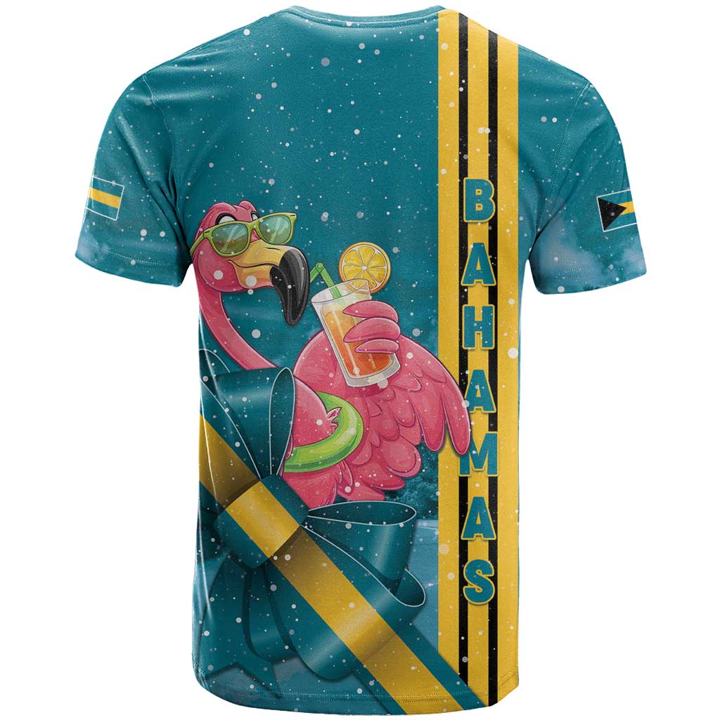 Bahamas Christmas T Shirt Merry Mingo Tropical Vibes - Wonder Print Shop