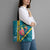Bahamas Christmas Tote Bag Merry Mingo Tropical Vibes - Wonder Print Shop