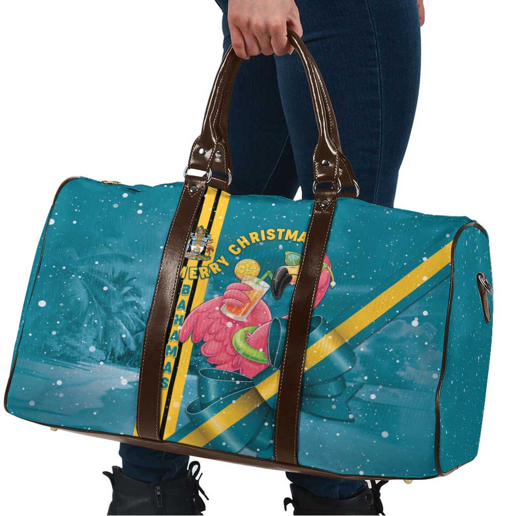 Bahamas Christmas Travel Bag Merry Mingo Tropical Vibes - Wonder Print Shop
