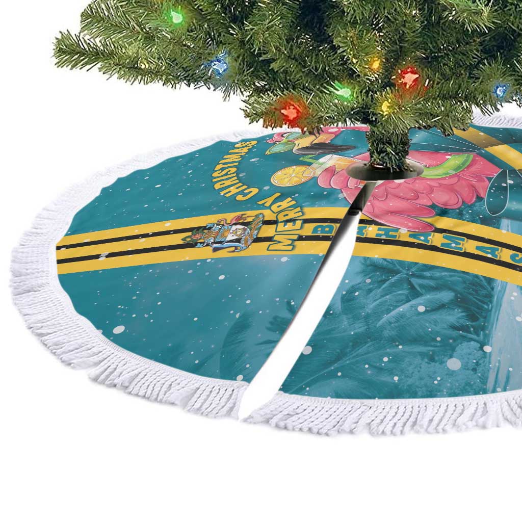 Bahamas Christmas Tree Skirt Merry Mingo Tropical Vibes - Wonder Print Shop