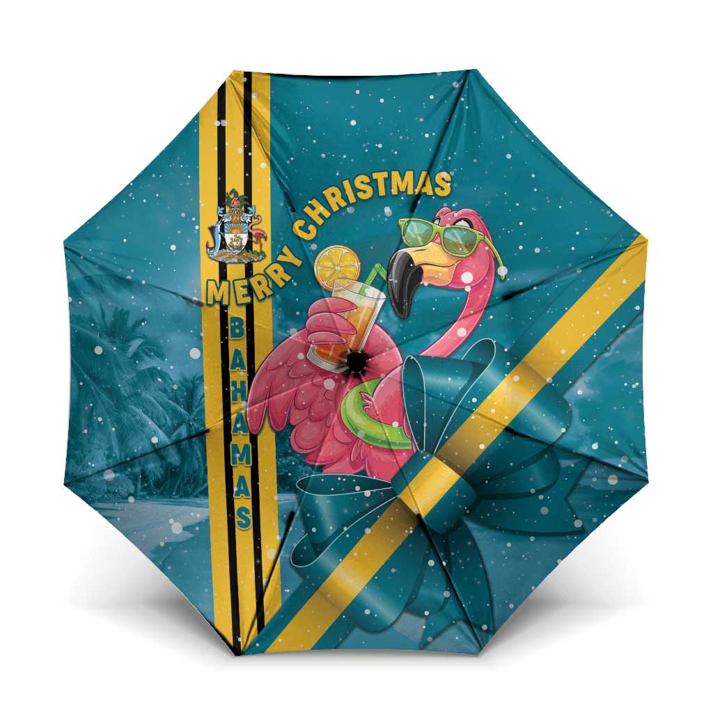 Bahamas Christmas Umbrella Merry Mingo Tropical Vibes - Wonder Print Shop
