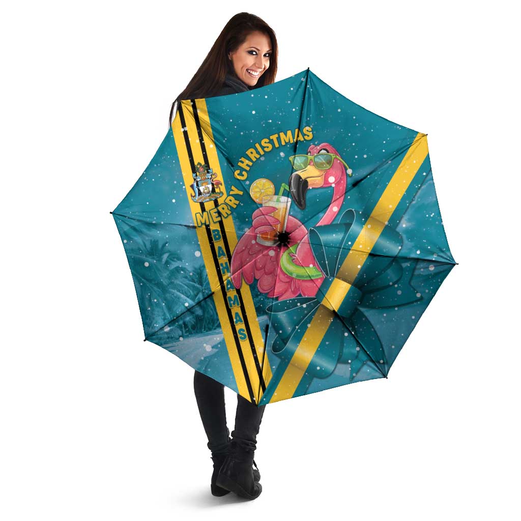 Bahamas Christmas Umbrella Merry Mingo Tropical Vibes - Wonder Print Shop