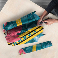 Bahamas Christmas Umbrella Merry Mingo Tropical Vibes - Wonder Print Shop