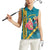 Bahamas Christmas Women Sleeveless Polo Shirt Merry Mingo Tropical Vibes - Wonder Print Shop