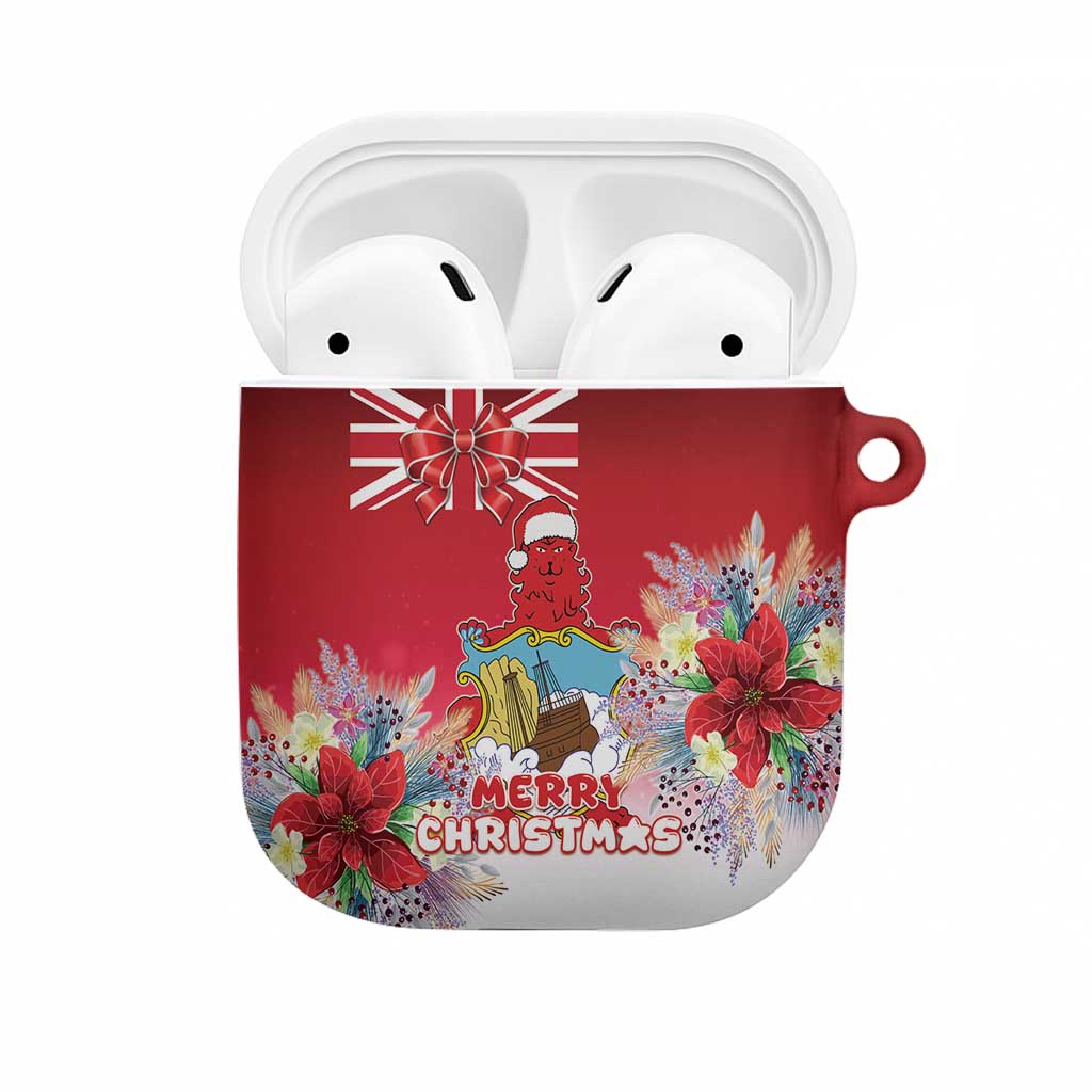 Bermuda Christmas AirPods Case Coquette Bow Xmas Vibe - Wonder Print Shop