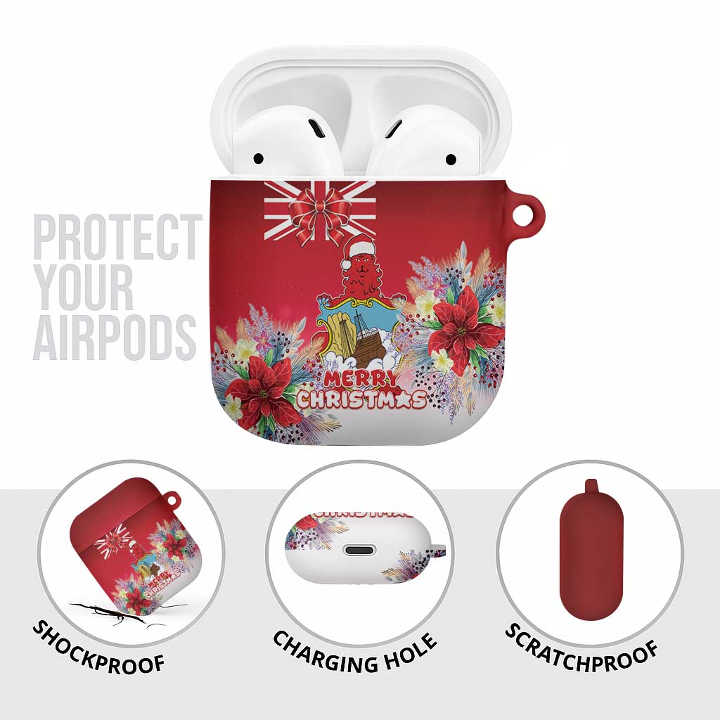 Bermuda Christmas AirPods Case Coquette Bow Xmas Vibe - Wonder Print Shop