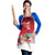 Bermuda Christmas Apron Coquette Bow Xmas Vibe - Wonder Print Shop