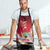 Bermuda Christmas Apron Coquette Bow Xmas Vibe - Wonder Print Shop