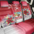 Bermuda Christmas Back Car Seat Cover Coquette Bow Xmas Vibe - Wonder Print Shop