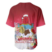 Bermuda Christmas Baseball Jersey Coquette Bow Xmas Vibe - Wonder Print Shop