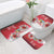 Bermuda Christmas Bathroom Set Coquette Bow Xmas Vibe - Wonder Print Shop