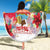 Bermuda Christmas Beach Blanket Coquette Bow Xmas Vibe - Wonder Print Shop