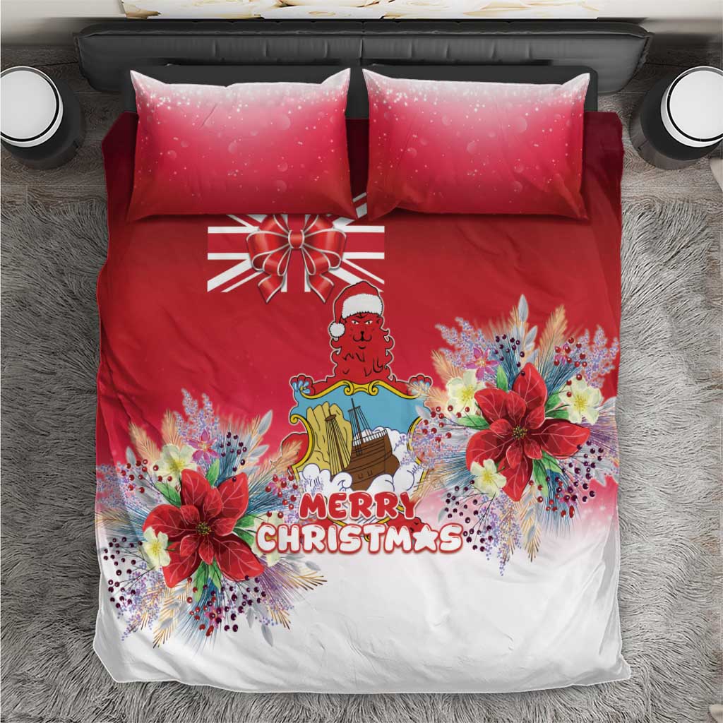 Bermuda Christmas Bedding Set Coquette Bow Xmas Vibe - Wonder Print Shop