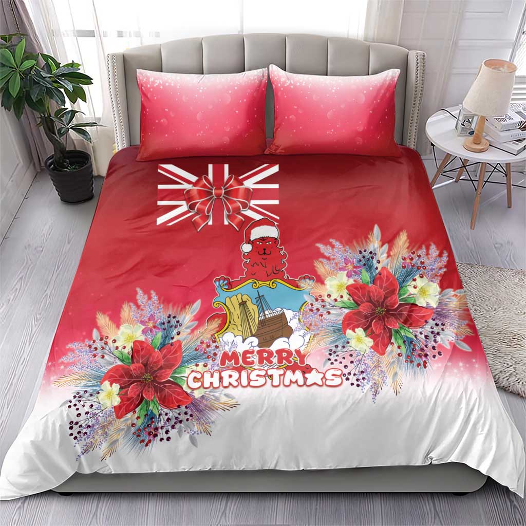 Bermuda Christmas Bedding Set Coquette Bow Xmas Vibe - Wonder Print Shop