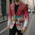 Bermuda Christmas Blazer Coquette Bow Xmas Vibe - Wonder Print Shop