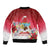 Bermuda Christmas Bomber Jacket Coquette Bow Xmas Vibe - Wonder Print Shop