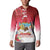 Bermuda Christmas Button Sweatshirt Coquette Bow Xmas Vibe - Wonder Print Shop