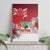 Bermuda Christmas Canvas Wall Art Coquette Bow Xmas Vibe - Wonder Print Shop