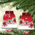 Bermuda Christmas Ceramic Ornament Coquette Bow Xmas Vibe - Wonder Print Shop