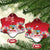 Bermuda Christmas Ceramic Ornament Coquette Bow Xmas Vibe - Wonder Print Shop